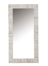 Coaster Pino Rectangular Wall Mirror White Model 963488